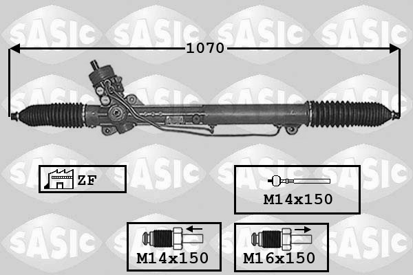 SASIC Kormánymű 7006004_SAS