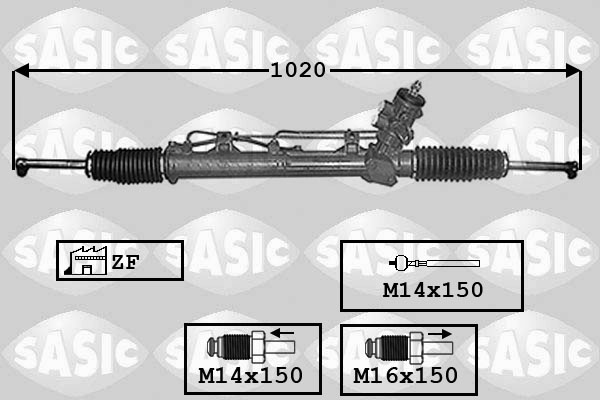 SASIC Kormánymű 7006012_SAS