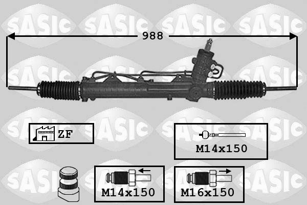 SASIC Kormánymű 7006013_SAS