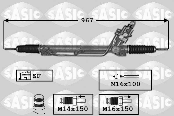 SASIC Kormánymű 7006015_SAS