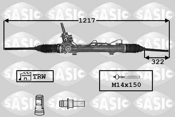 SASIC Kormánymű 7006019_SAS