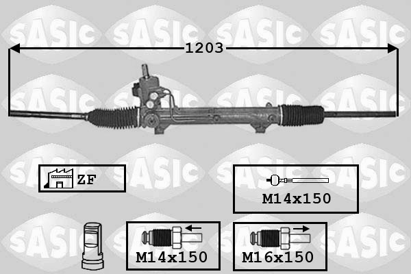 SASIC Kormánymű 7006020_SAS