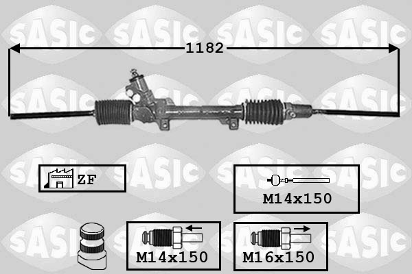 SASIC Kormánymű 7006035_SAS