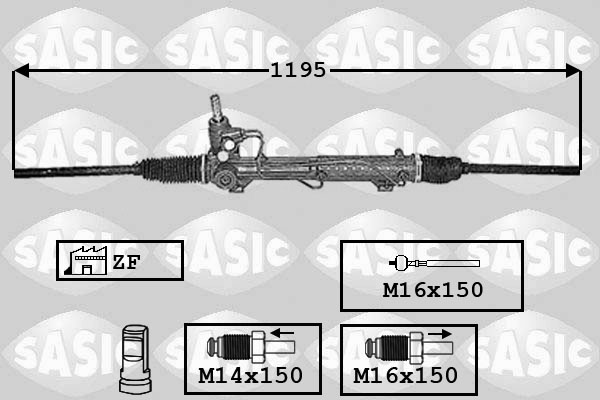 SASIC Kormánymű 7006100_SAS