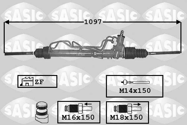 SASIC Kormánymű 7006103_SAS