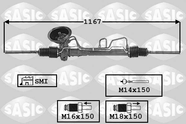 SASIC Kormánymű 7006105_SAS