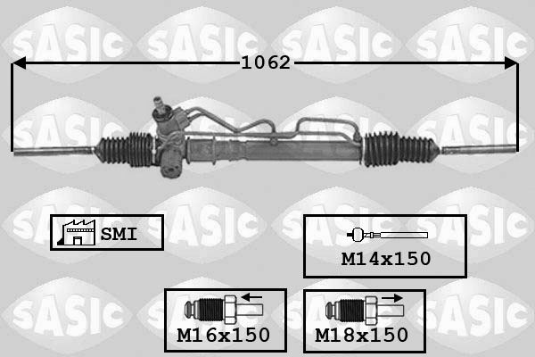 SASIC Kormánymű 7006114_SAS