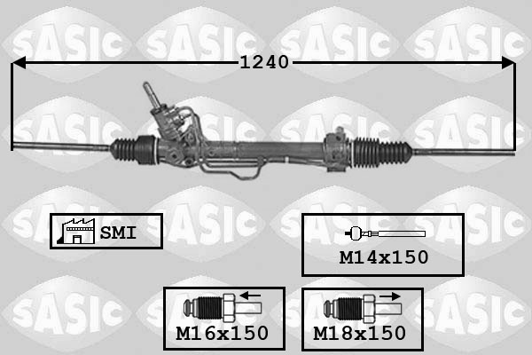 SASIC Kormánymű 7006122_SAS