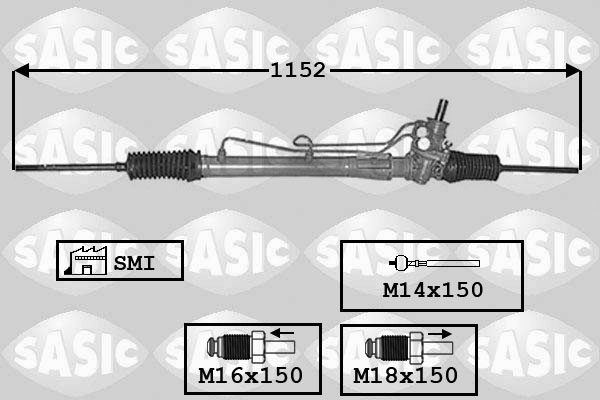 SASIC Kormánymű 7006132_SAS