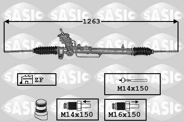 SASIC Kormánymű 7006140_SAS