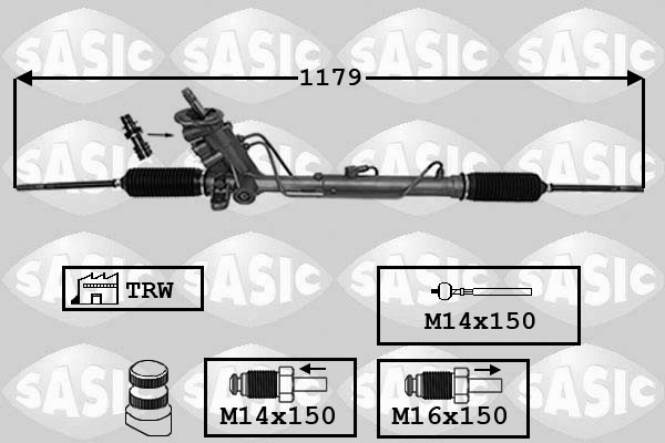 SASIC Kormánymű 7006155_SAS