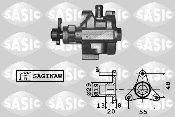 SASIC Szervószivattyú, kormányzás 7074006_SAS