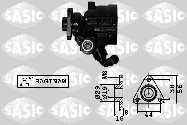 SASIC Szervószivattyú, kormányzás 7076003_SAS