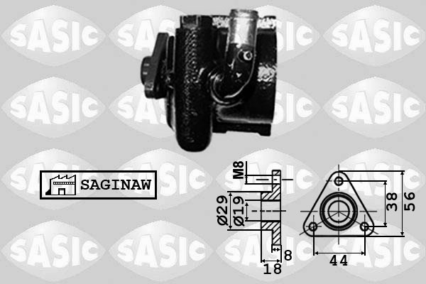 SASIC Szervószivattyú, kormányzás 7076045_SAS