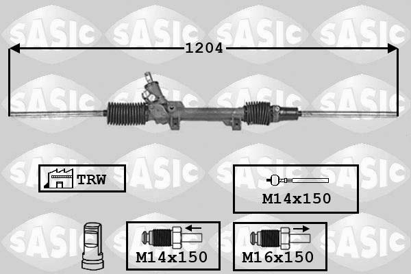 SASIC Kormánymű 7170011_SAS