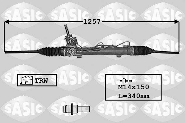 SASIC Kormánymű 7170038_SAS