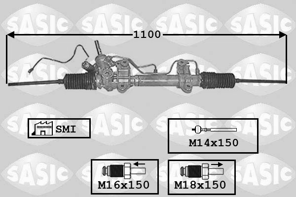 SASIC Kormánymű 7174002_SAS