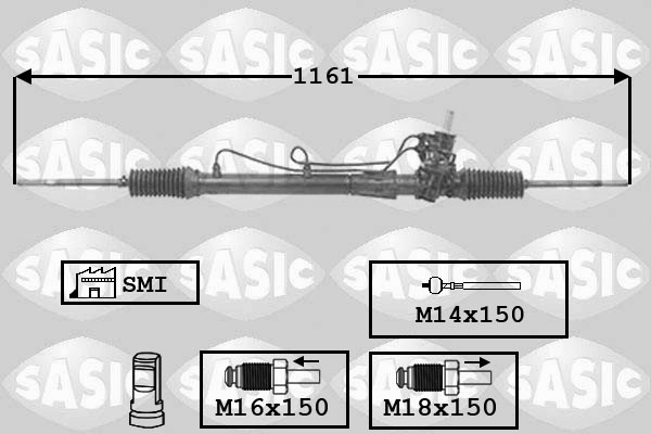 SASIC Kormánymű 7174006_SAS