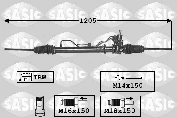 SASIC Kormánymű 7174015_SAS