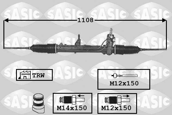 SASIC Kormánymű 7176002_SAS