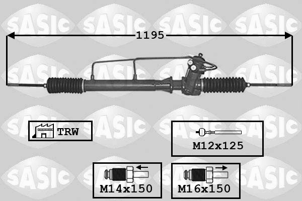 SASIC Kormánymű 7176003_SAS