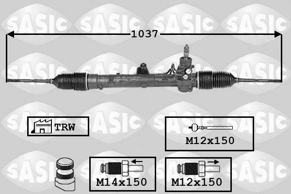 SASIC Kormánymű 7176014_SAS