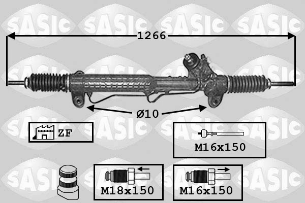 SASIC Kormánymű 7176020_SAS