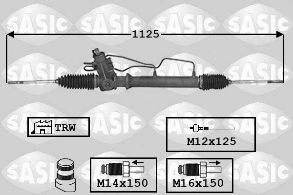 SASIC Kormánymű 7176035_SAS