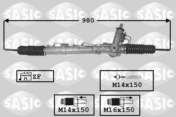 SASIC Kormánymű 7176040_SAS