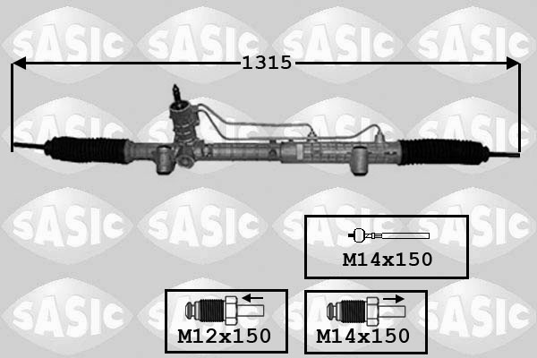 SASIC Kormánymű 7176047_SAS