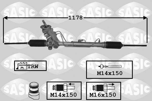 SASIC Kormánymű 7176071_SAS