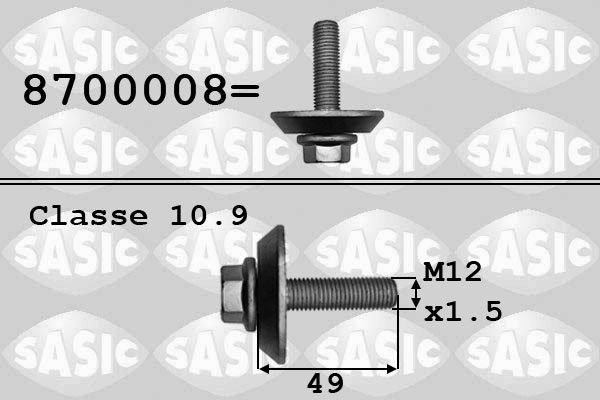 SASIC Csavar, szíjtárcsa 8700008_SAS