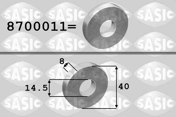 SASIC Alátét 8700011_SAS