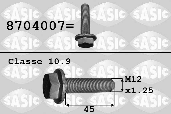 SASIC Csavar, szíjtárcsa 8704007_SAS