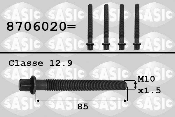 SASIC Csavar, szíjtárcsa 8706020_SAS