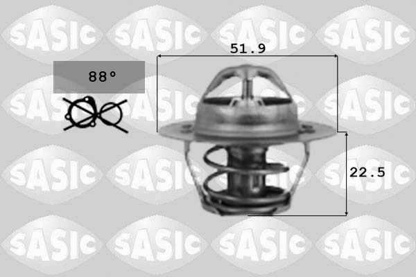 SASIC Termosztát+O gyűrű 9000124_SAS