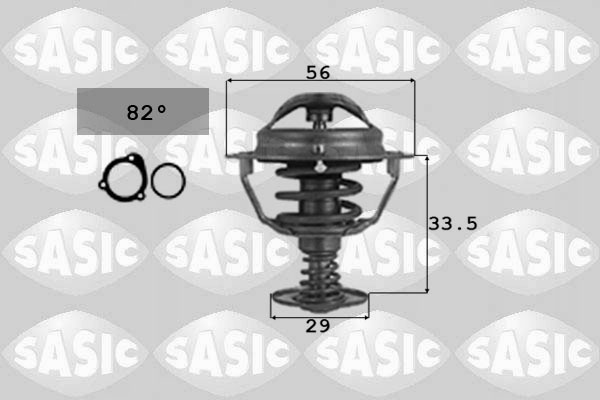 SASIC Termosztát+tömítés 9000739_SAS