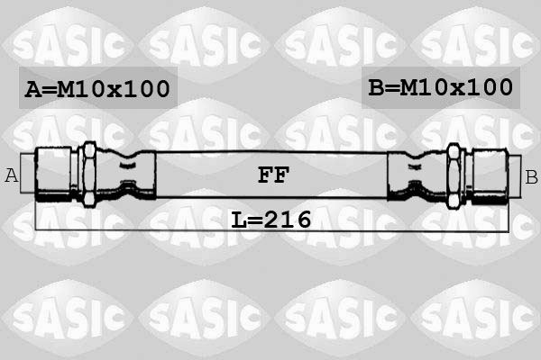 SASIC Gumifékcső SBH0135_SAS