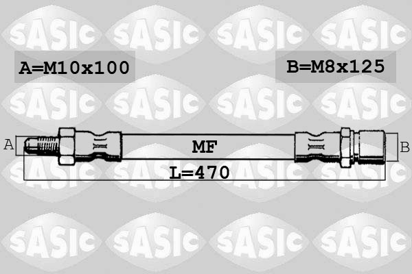 SASIC Gumifékcső SBH0137_SAS