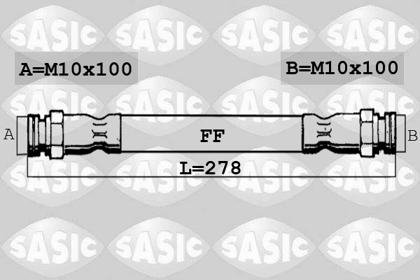 SASIC Gumifékcső SBH0146_SAS