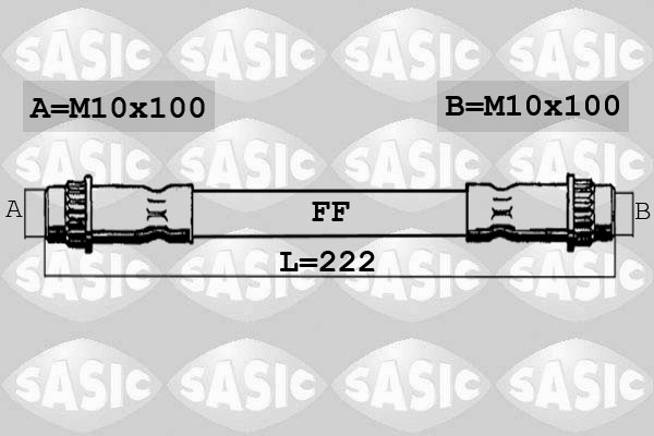 SASIC Gumifékcső SBH0148_SAS