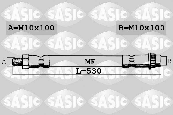 SASIC Gumifékcső SBH0164_SAS