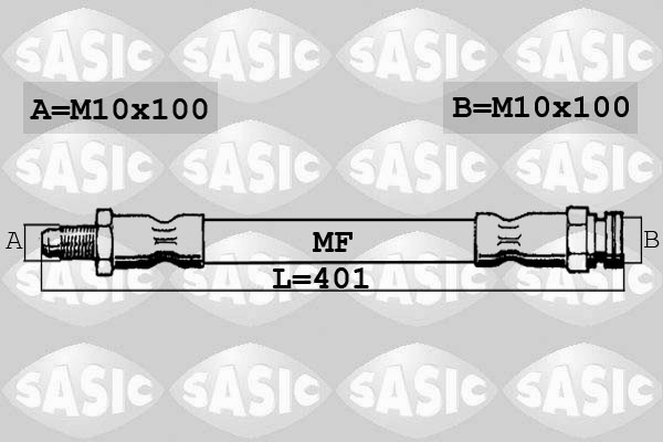 SASIC Gumifékcső SBH0172_SAS