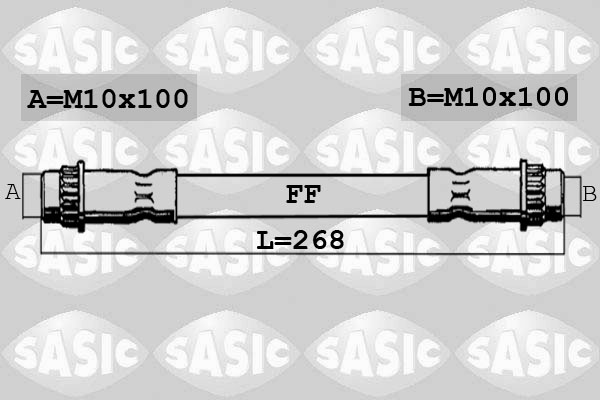 SASIC Gumifékcső SBH4064_SAS