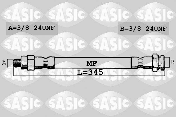 SASIC Gumifékcső SBH4072_SAS