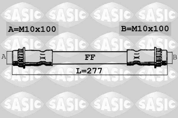 SASIC Gumifékcső SBH4078_SAS