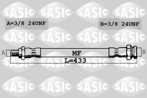 SASIC Gumifékcső SBH4085_SAS