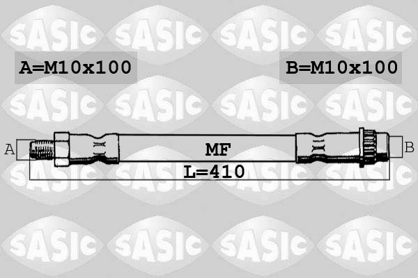 SASIC Gumifékcső SBH4093_SAS