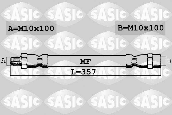 SASIC Gumifékcső SBH6273_SAS