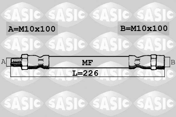 SASIC Gumifékcső SBH6279_SAS